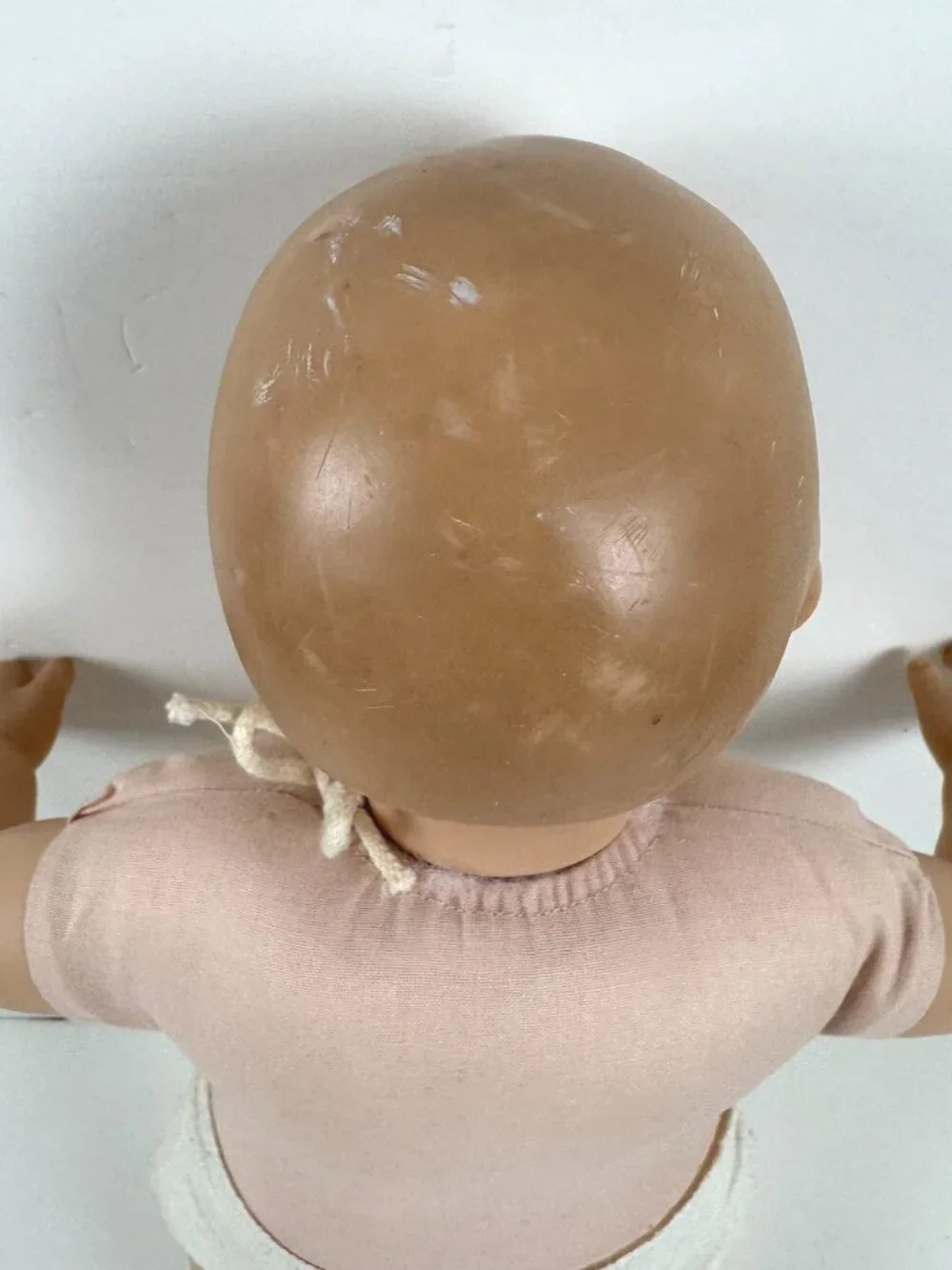 American Girl Bitty Baby Doll Pleasant Company With Diaper Blue Eyes MC-157